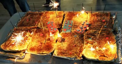 LE GÂTEAU PREPARE PAR HELENE