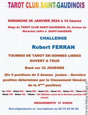 Challenge Robert FERRAN du 28 janvier 2024