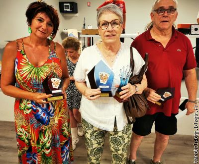 PODIUM 2025 - Martine, Gilles et Séverine